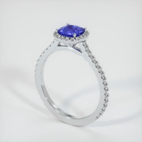 1.08 Ct. Sapphire Ring, Platinum 950 2