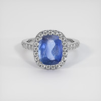 2.76 Ct. Sapphire Ring, Platinum 950 1