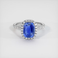 4.12 Ct. Sapphire Ring, Platinum 950 1