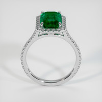 2.77 Ct. Emerald Ring, Platinum 950 3