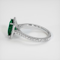 1.90 Ct. Emerald Ring, Platinum 950 4