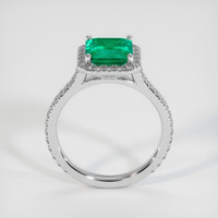 1.68 Ct. Emerald Ring, Platinum 950 3