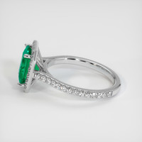 1.68 Ct. Emerald Ring, Platinum 950 4