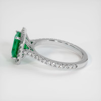 1.82 Ct. Emerald Ring, Platinum 950 4