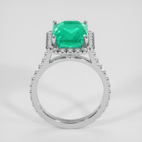 4.55 Ct. Emerald Ring, Platinum 950 3