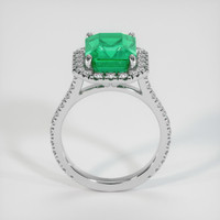 4.29 Ct. Emerald Ring, Platinum 950 3