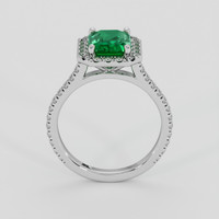 1.74 Ct. Emerald Ring, Platinum 950 3
