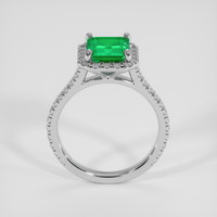 1.79 Ct. Emerald Ring, Platinum 950 3