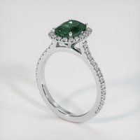 1.90 Ct. Gemstone Ring, Platinum 950 2