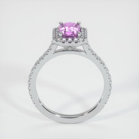 1.05 Ct. Pink Sapphire Ring, Platinum 950 3