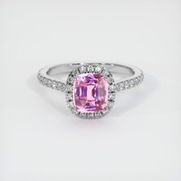 1.11 Ct. Sapphire Ring, Platinum 950 1