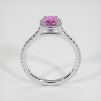1.26 Ct. Pink Sapphire Ring, Platinum 950 3