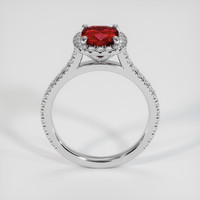1.19 Ct. Ruby Ring, Platinum 950 3