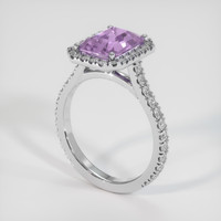 3.13 Ct. Sapphire Ring, Platinum 950 2