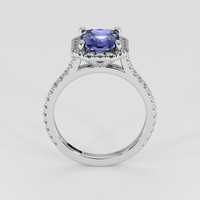 2.75 Ct. Blue Sapphire Ring, Platinum 950 3