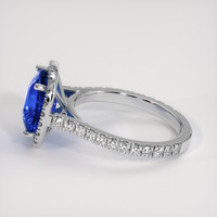5.01 Ct. Blue Sapphire Ring, Platinum 950 4