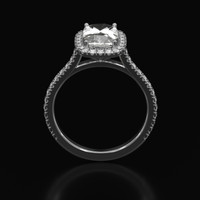 3.29 Ct. Sapphire Ring, Platinum 950 3