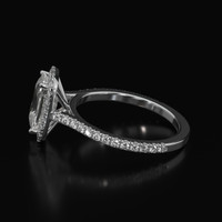 3.29 Ct. Sapphire Ring, Platinum 950 4