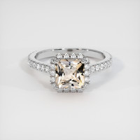 1.14 Ct. Sapphire Ring, Platinum 950 1