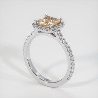 1.14 Ct. Sapphire Ring, Platinum 950 2