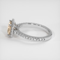 1.14 Ct. Sapphire Ring, Platinum 950 4