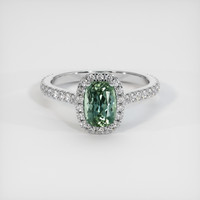 1.63 Ct. Sapphire Ring, Platinum 950 1