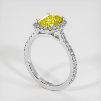 2.68 Ct. Sapphire Ring, Platinum 950 2