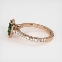1.63 Ct. Sapphire Ring, 14K Rose Gold 4
