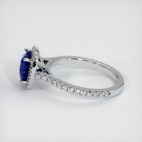 1.79 Ct. Sapphire Ring, 14K White Gold 4