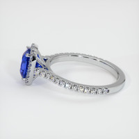 1.80 Ct. Sapphire Ring, 14K White Gold 4
