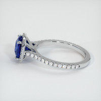 2.46 Ct. Sapphire Ring, 14K White Gold 4