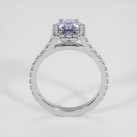 1.06 Ct. Purple Spinel Ring, 14K White Gold 3