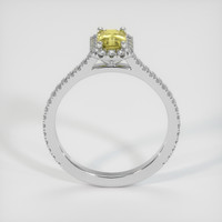 0.63 Ct. Yellow Sapphire Ring, 14K White Gold 3