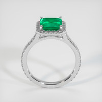 1.87 Ct. Emerald Ring, 18K White Gold 3
