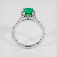 1.62 Ct. Emerald Ring, 18K White Gold 3