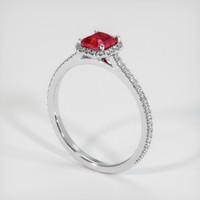 Ruby Ring 1.06 Ct., 18K White Gold Preview