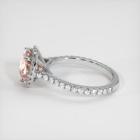 2.48 Ct. Sapphire Ring, 18K White Gold 4