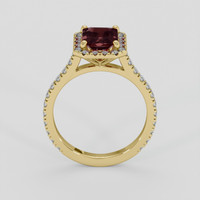 1.56 Ct. Ruby Ring, 10K Yellow Gold 3
