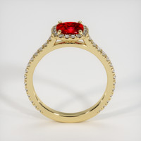 1.25 Ct. Ruby Ring, 14K Yellow Gold 3