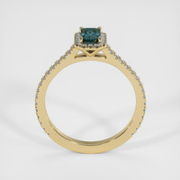 0.60 Ct. Sapphire Ring, 14K Yellow Gold 3
