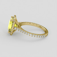 2.68 Ct. Yellow Sapphire Ring, 14K Yellow Gold 4