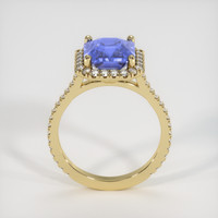 4.09 Ct. Color Change Sapphire Ring, 18K Yellow Gold 3