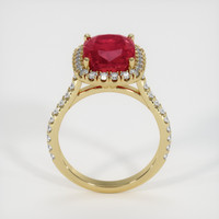 4.84 Ct. Ruby Ring, 18K Yellow Gold 3