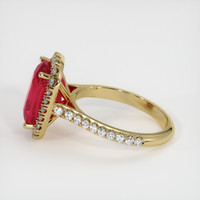 4.84 Ct. Ruby Ring, 18K Yellow Gold 4
