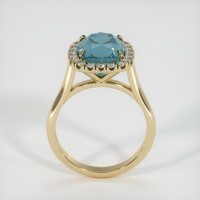 4.50 Ct. Sapphire Ring, 18K Yellow Gold 3
