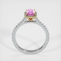 0.88 Ct. Sapphire Ring, 14K Yellow & White 3