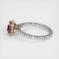 1.14 Ct. Sapphire Ring, 18K Yellow & White 4