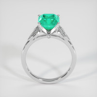 2.04 Ct. Emerald Ring, Platinum 950 3