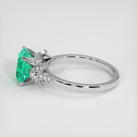 2.04 Ct. Emerald Ring, Platinum 950 4