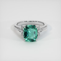 1.90 Ct. Emerald Ring, Platinum 950 1